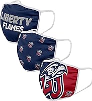 Vista 77 de FOCO - Cubrebocas universitario de la NCAA para adultos (unisex, 3 unidades)