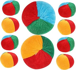 Alasum 10pcs Sandbag Toy Girls Outdoor Toys Kids Bean Bags Kids Outdoor Playset Student Beanbags Girl Sandbag Hole Game Small Beanbags Kids Bean Bags Toy Toss Game Beanbags Child Toy