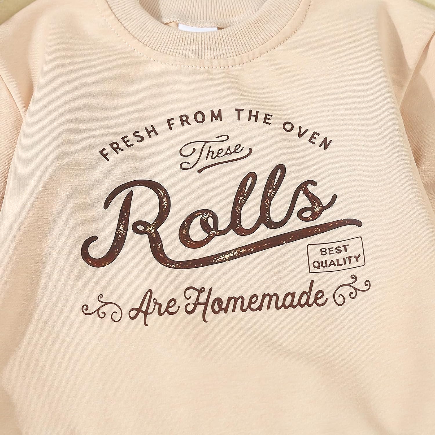 Infant Baby Boy Girl Thanksgiving Outfit, Crew Neck Romper Shirt 3 Month 6M 12M Newborn Thanksgiving' Day Clothes - Image 5