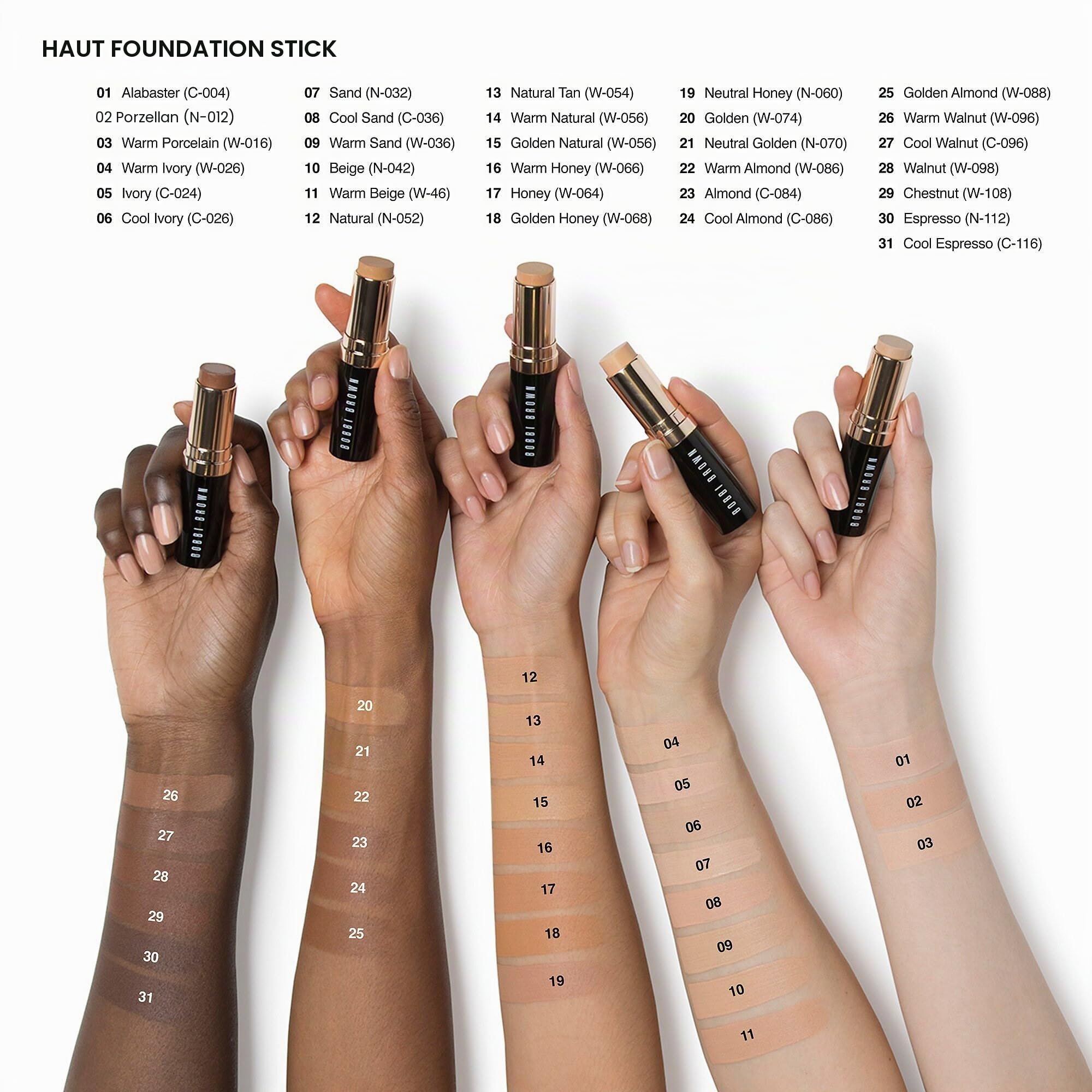 Bobbi Brown Skin Foundation Stick Foundation, 3.0 Beige, 29 g