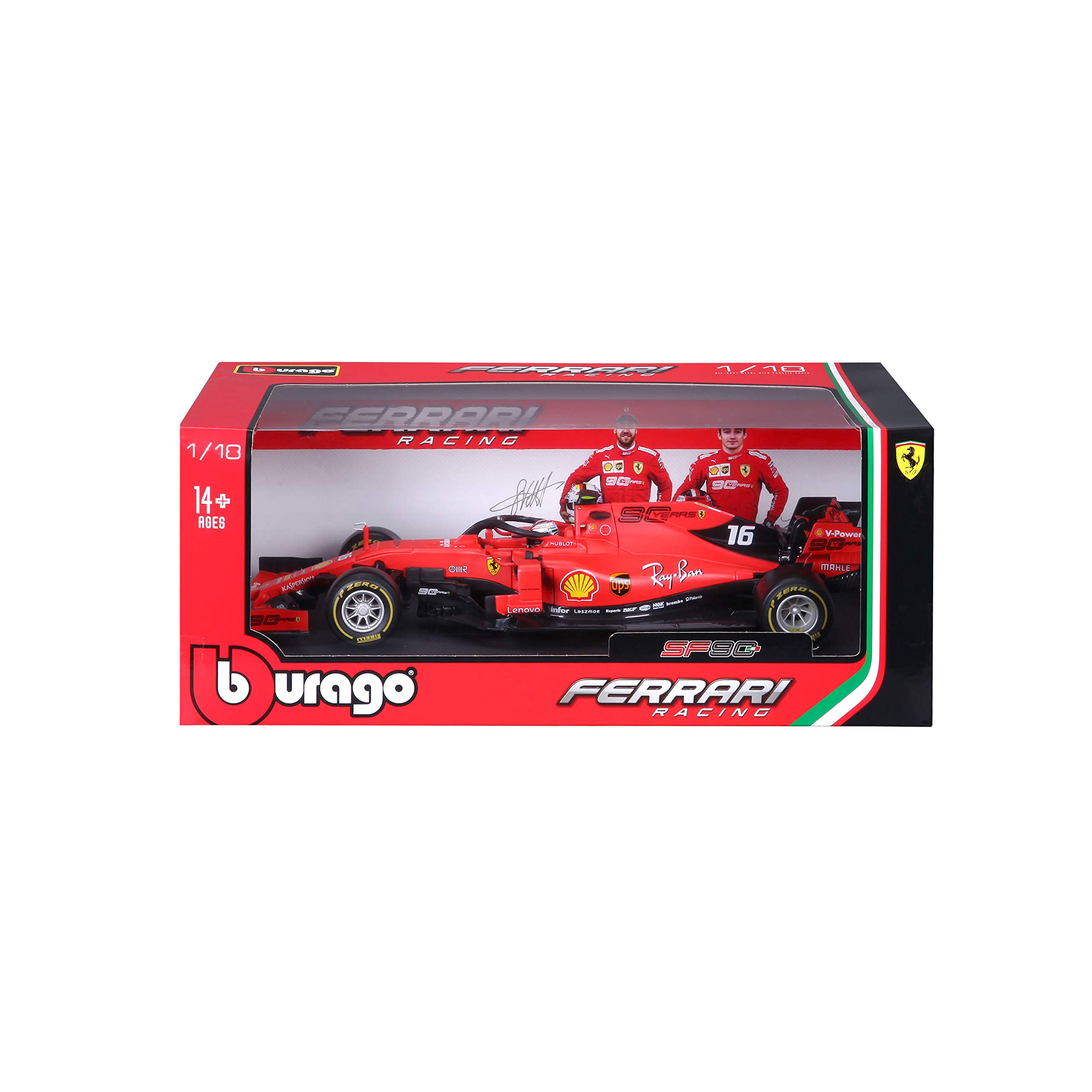 Bburago 1:18 2019 FERRARI - LECLERC