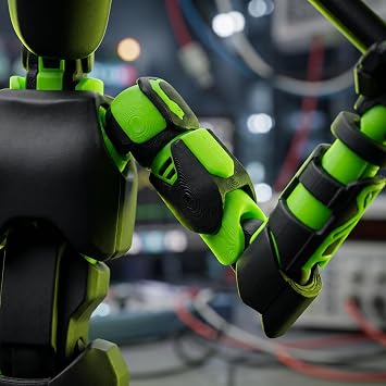 2Pcs T13 Action Figure, Dummy 13 3D Printed Poseable Robot, Pre-Assembled