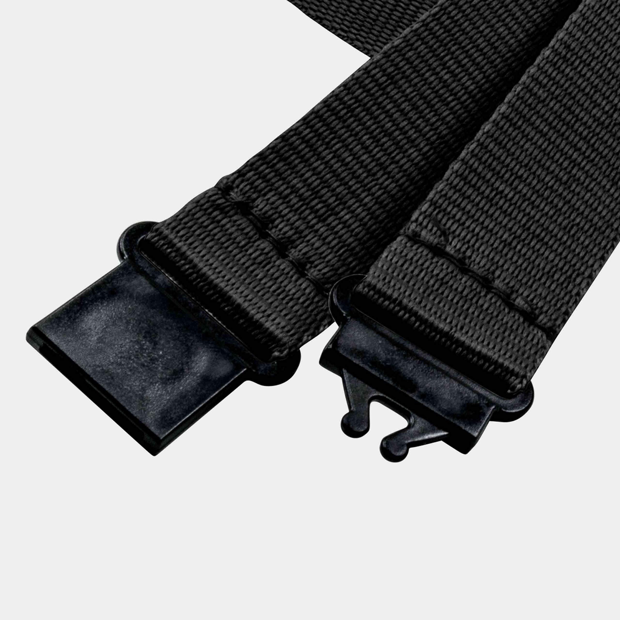 100er Pack Schlüsselbänder 20 mm, 2x easy going Haken, Sicherheitsverschluss, Schwarz
