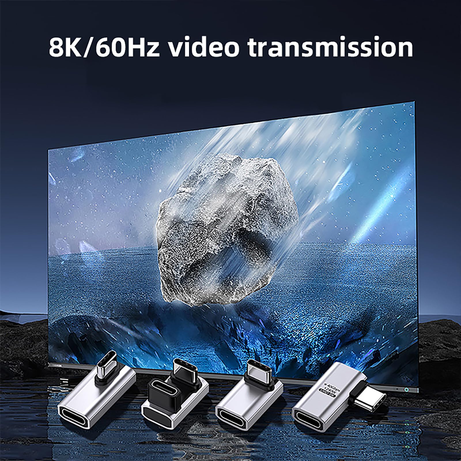 Adattatore Prolunga USB A Femmina A USB C Femmina – Display LED, 20V, 36W OTG
