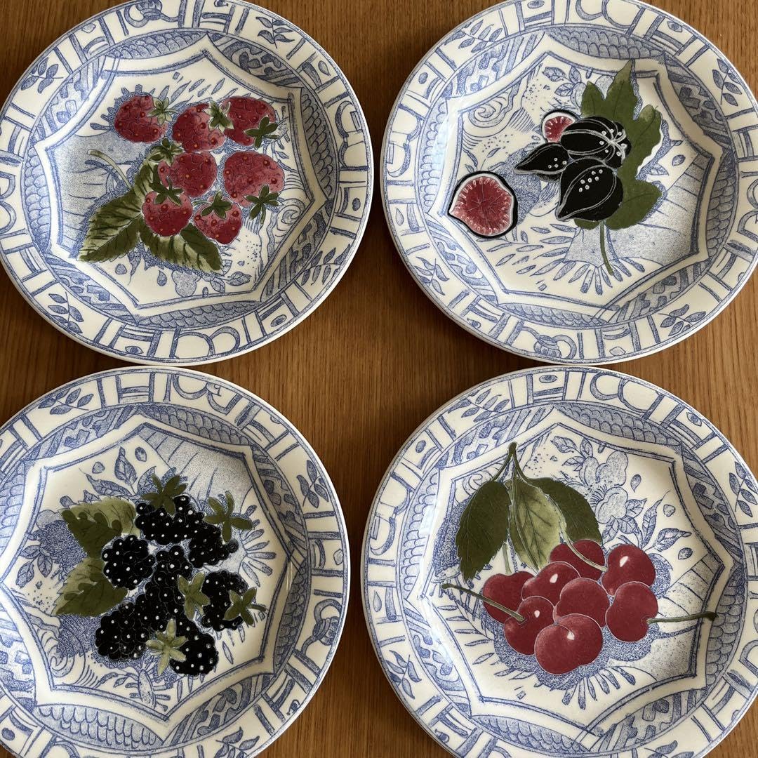 ジアン ドミノテ カナッペプレート 2枚 ジアンGIEN オワゾーフリュイカナッペプレート4枚