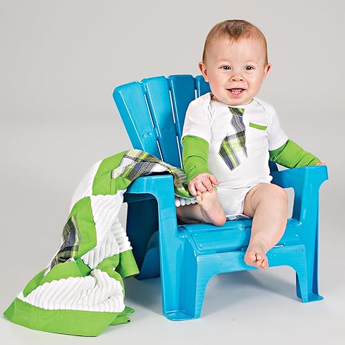 Miniatura 2 de Pavilion Gift Company Manta de chenilla para bebé, saltamontes, 27 x 40 pulgadas