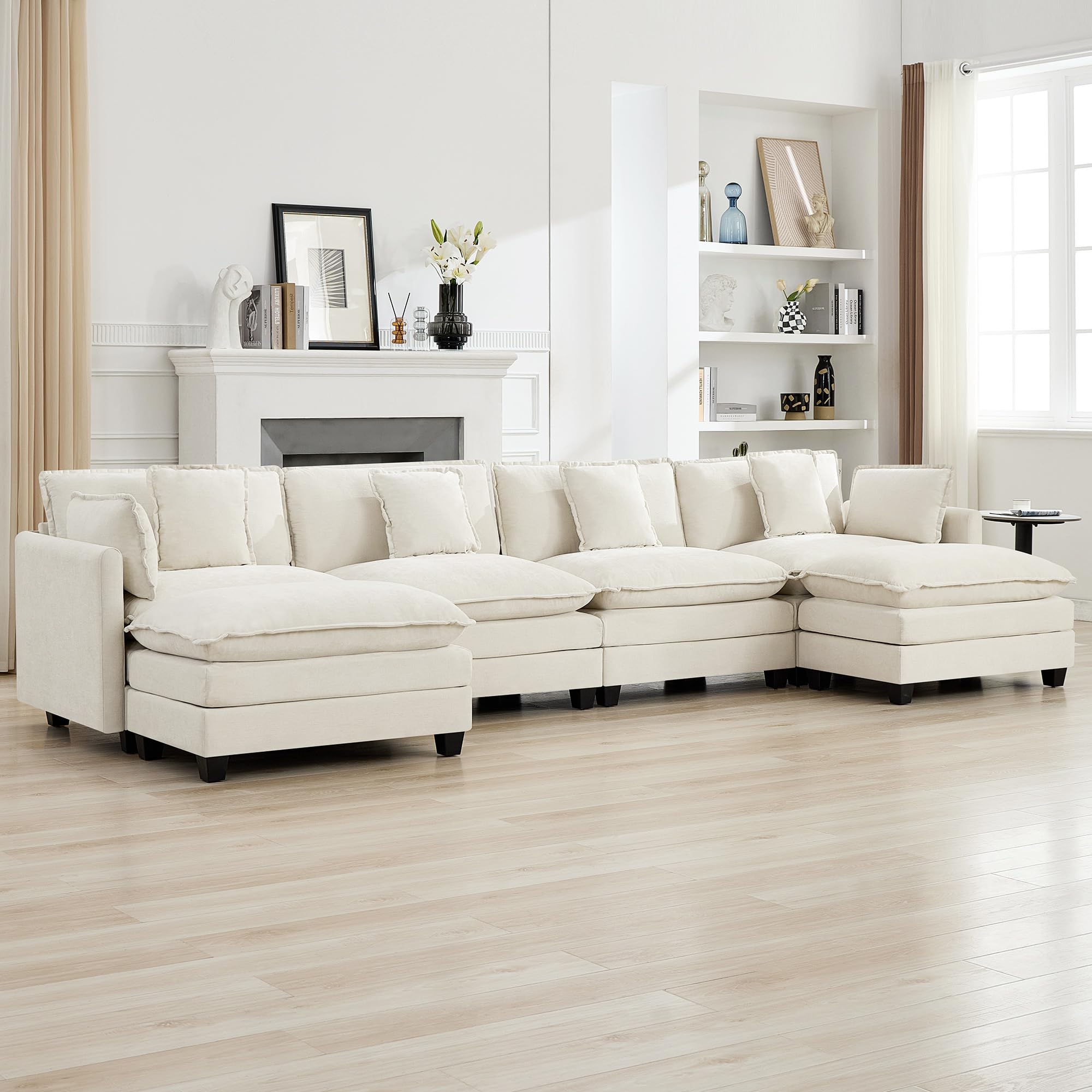 WUTUTUEE U-Shaped Cloud Couch