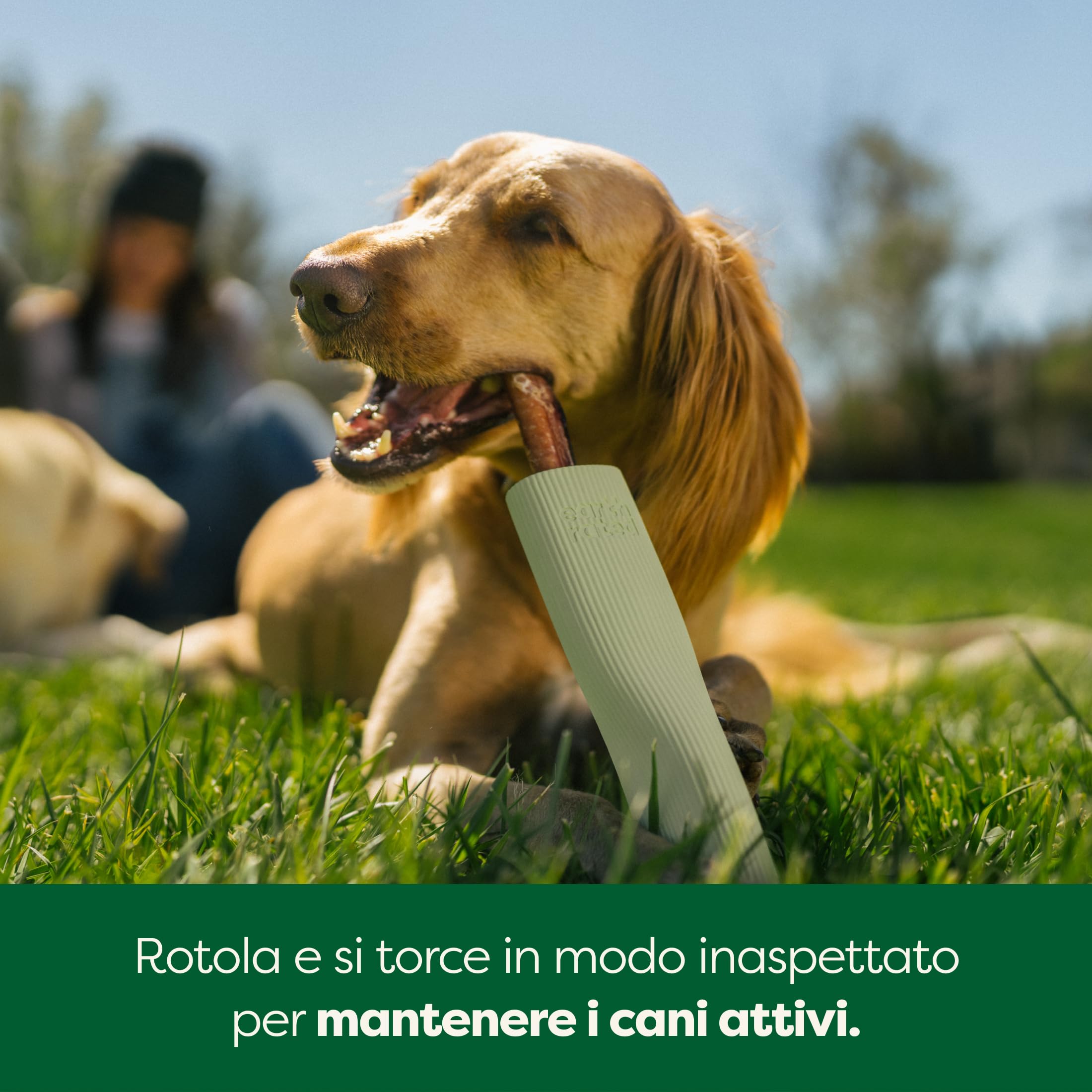 Giocattolo Arricchente Earth Rated In Gomma Naturale – Per Cani Piccoli, Lavabile E Congelabile