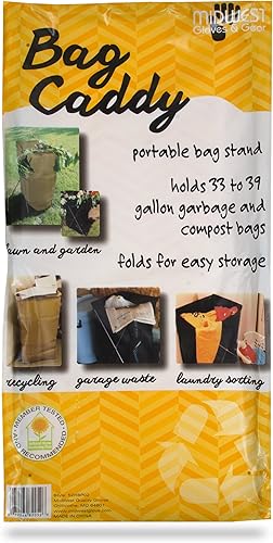 Miniatura 7 de Midwest Organizador de guantes y bolsa de equipos soporte portátil para bolsas de basura de 33 a 39 galones, estilo 52H8, versión 2018, paquete de