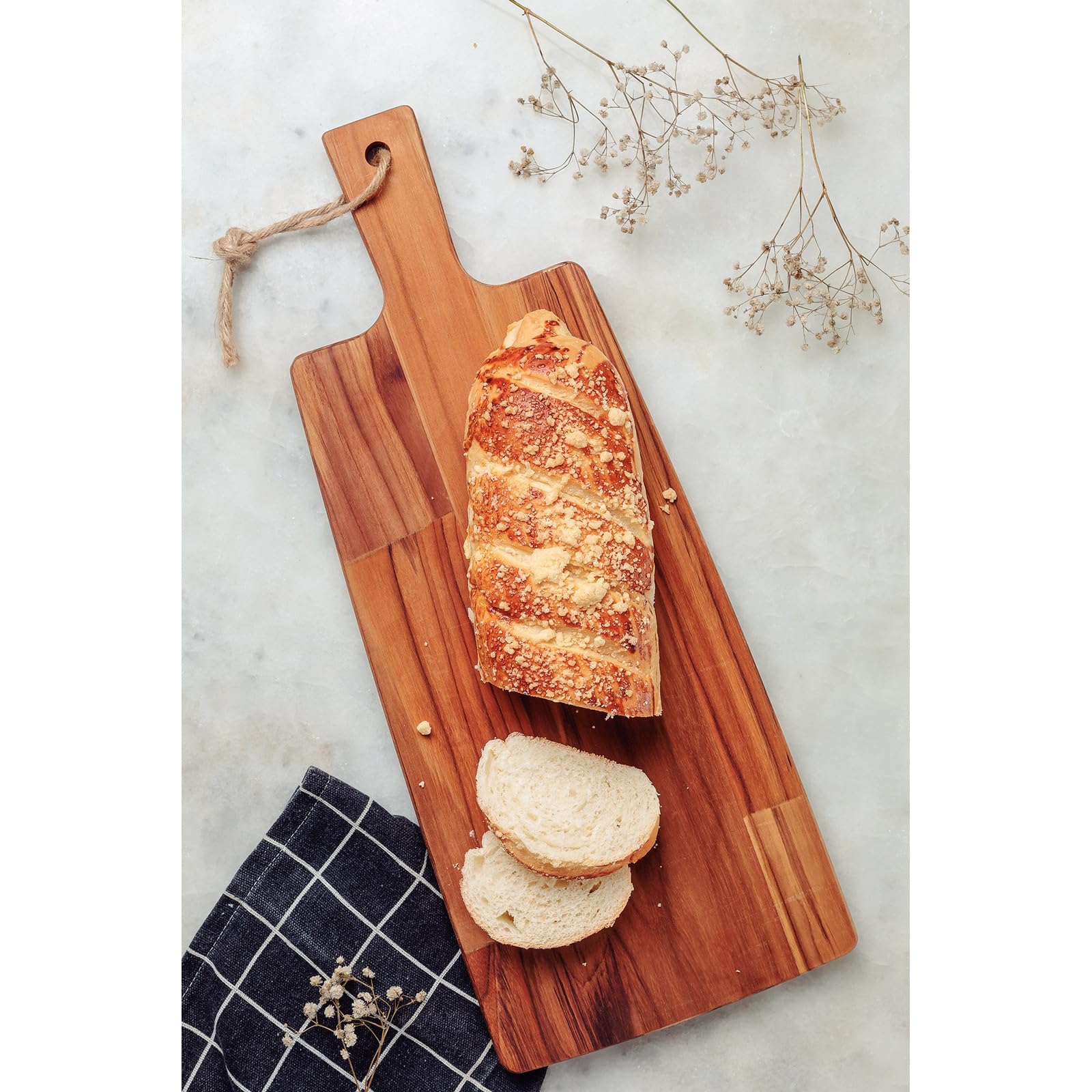 Planche de service Provence 120x23x1,8cm en Bois de teck Tramontina