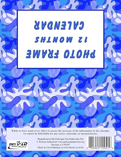 Miniatura 7 de Marco de fotos 2025 con espiral para pared, calendario encuadernado en espiral (añade tus propias fotos), calendario de escritoriopared,