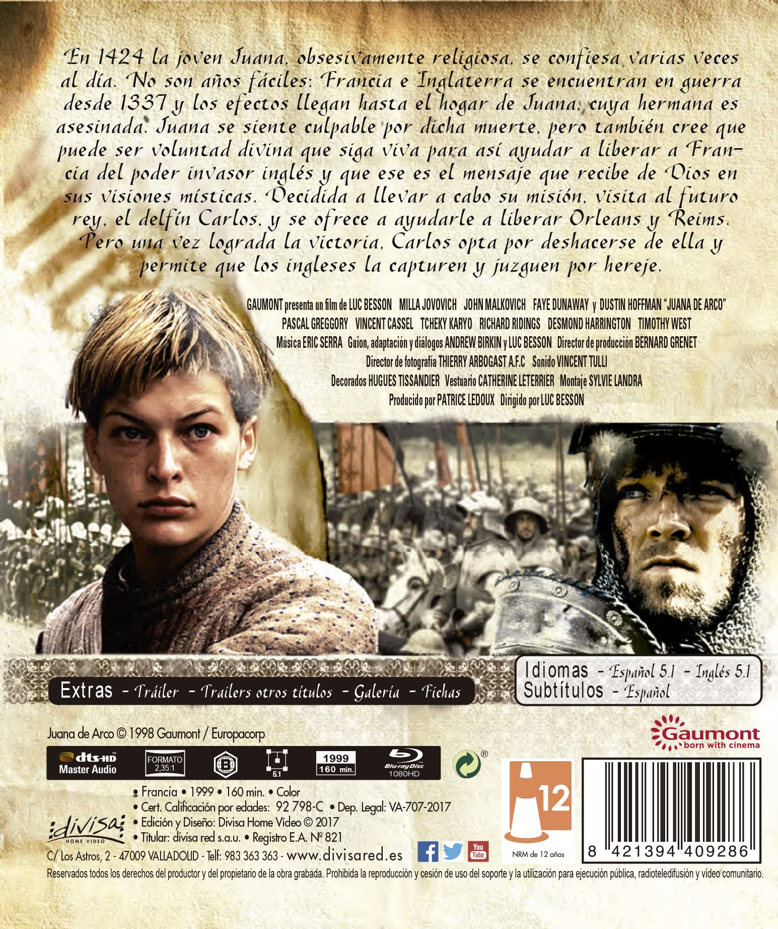 Juana de Arco [Blu-ray]
