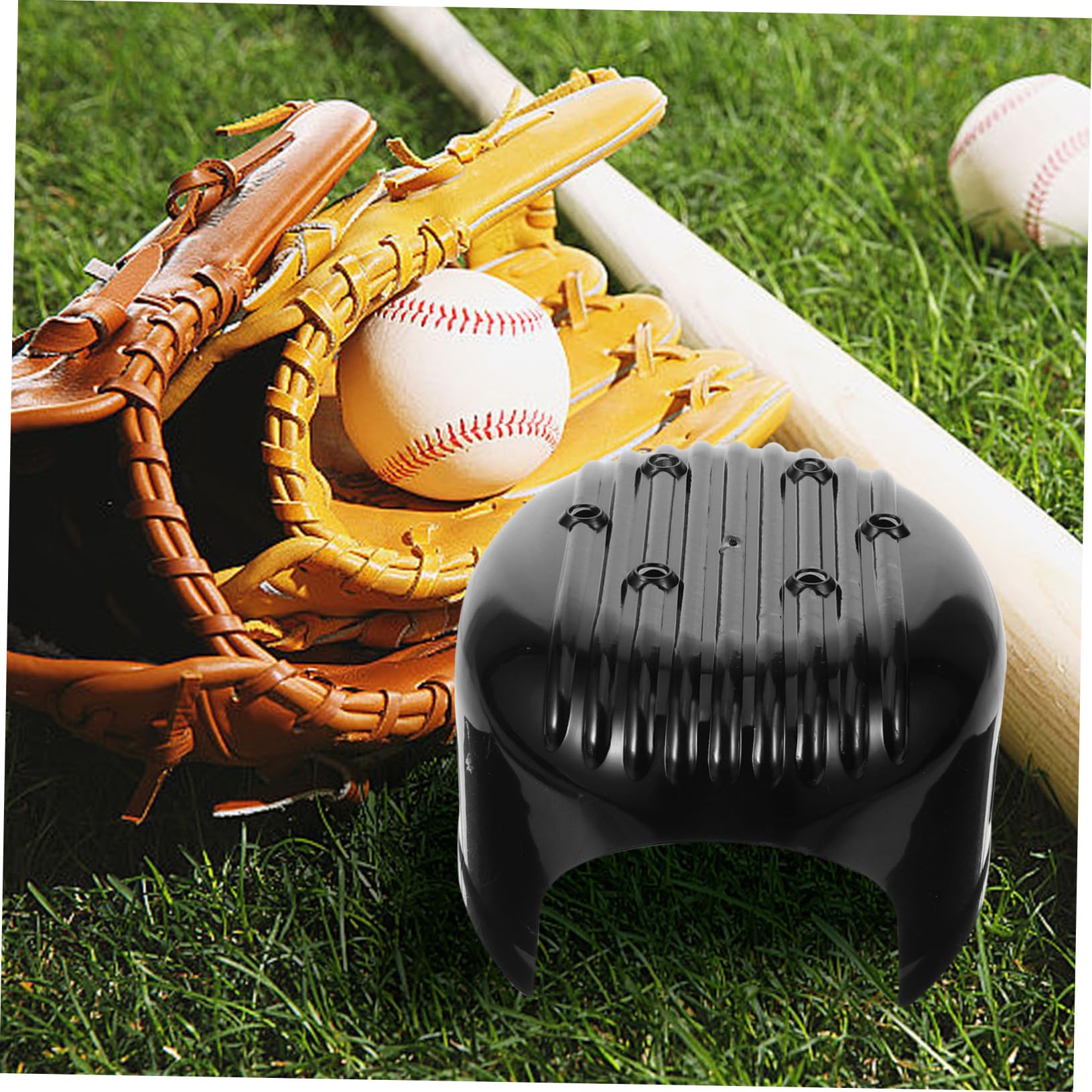 HOMSFOU Baseballkappenfutter Hardhats Schutzhelm Anstoßkappe Einsatz für Baseballmütze Helmfutter Schutzhuteinlage für den BAU universeller Kappeneinsatz Sicherheitshutfutter Plastik Black