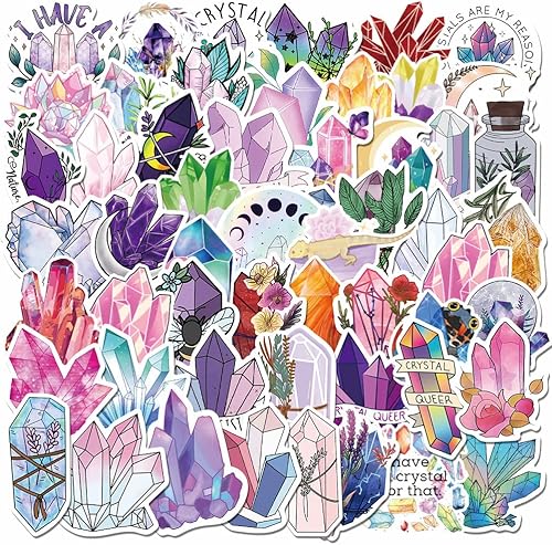 100 calcomanías de cristal bohemias, vinilo impermeable para laptop, patineta, botella de agua, álbum de recortes, regalo