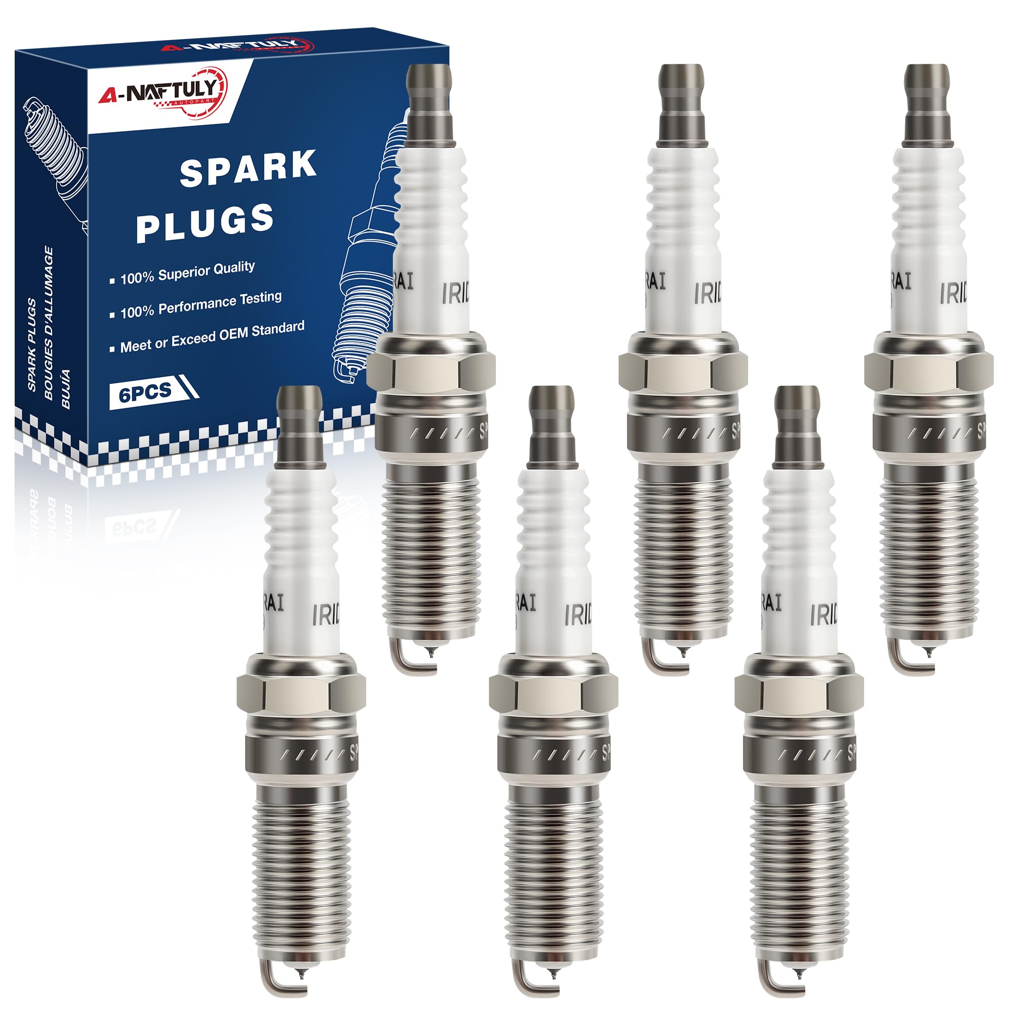 Iridium Spark Plugs - Set of 6