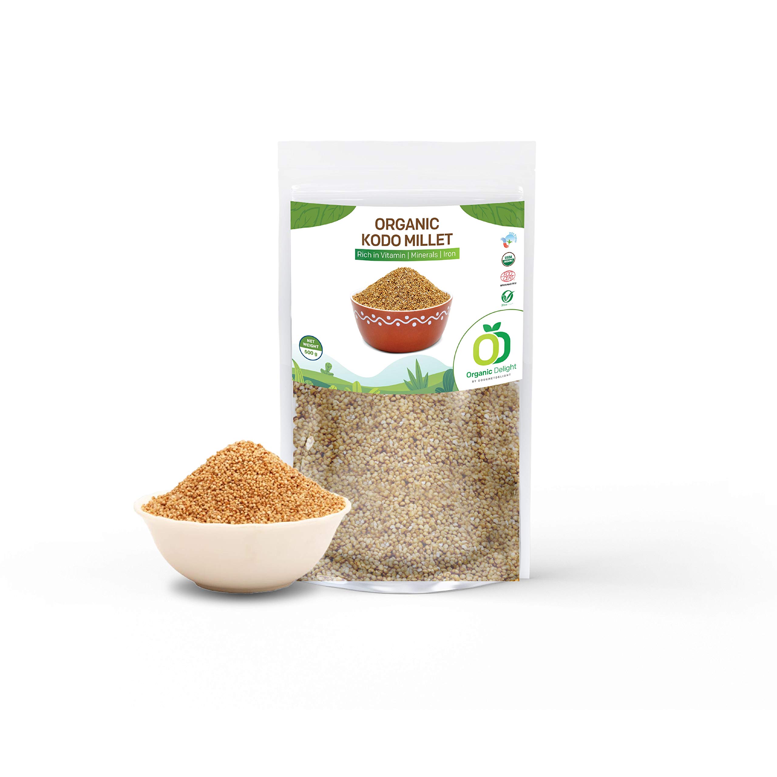 Buy Delight Kodo Millet/Natural Kodri Rich in Protein & s, Minerals