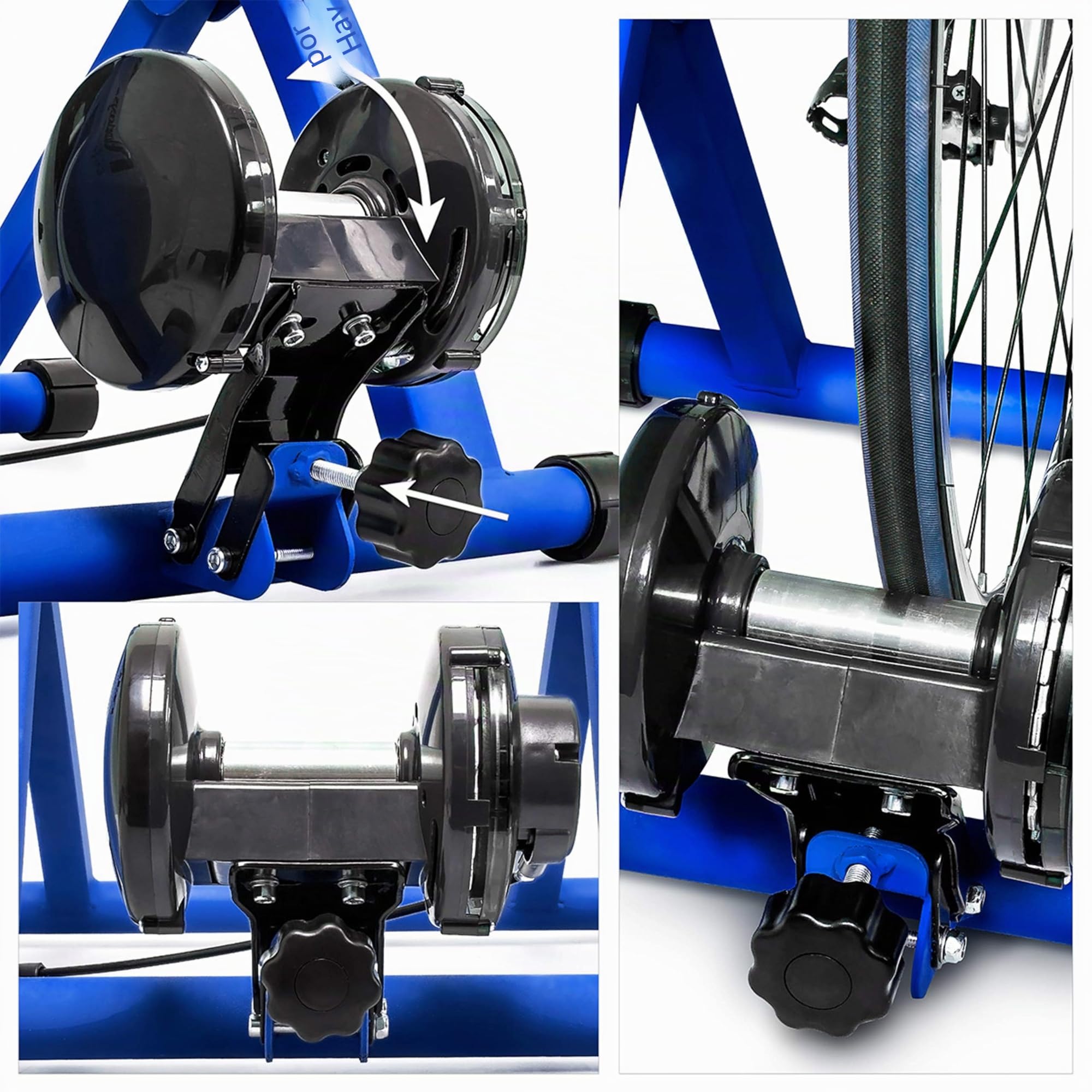 Relaxdays 10018322 - Bicicletas estáticas y de Spinning para Fitness, Talla Standard