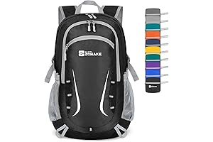 Ultra-Lightweight Zomake Packable Backpack: Foldable and Water-Resistant