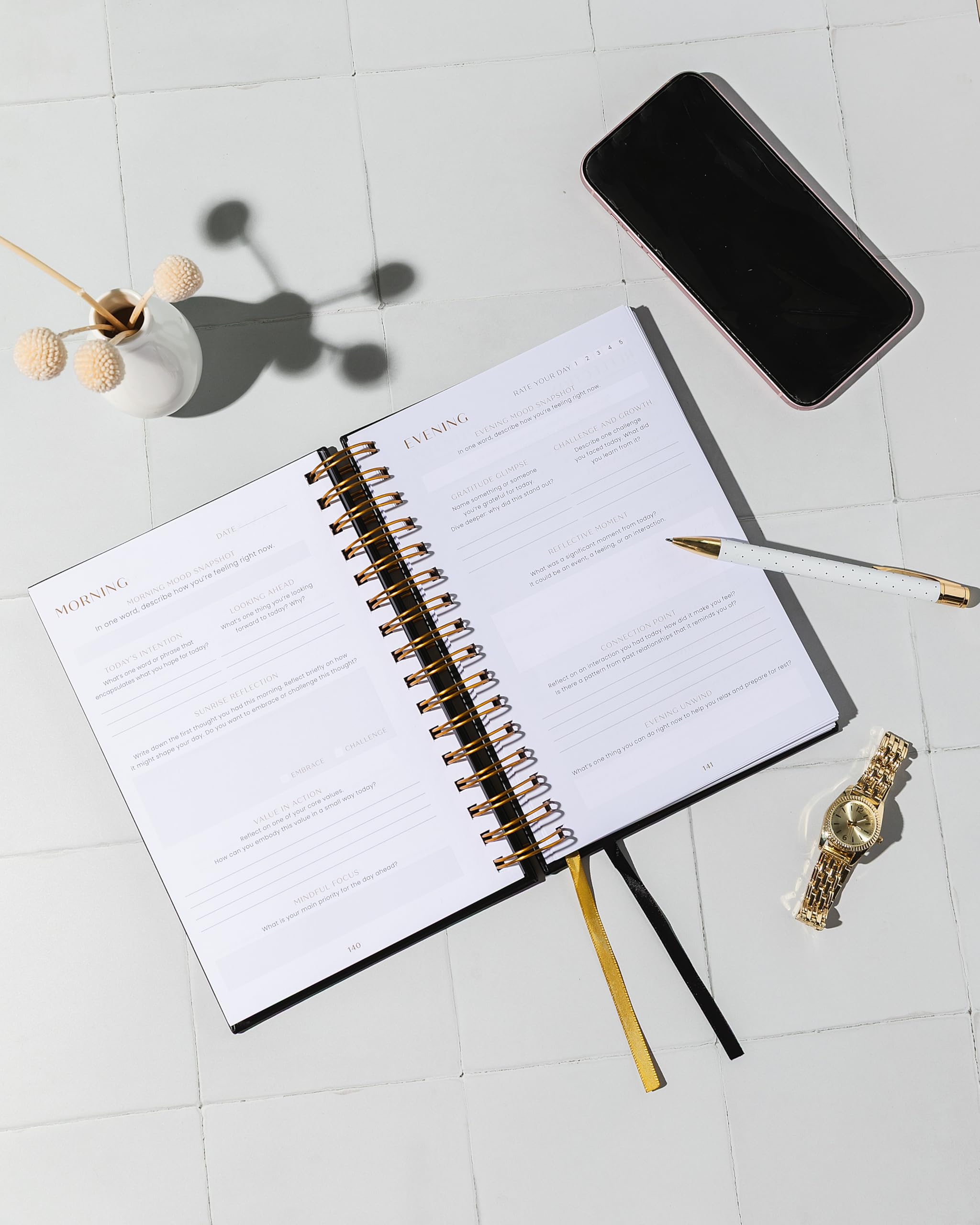 Mental Health & Shadow Work Journal Empower – Geführte Aufforderungen zur Reduzierung von Angstzuständen, Aufbau von Achtsamkeit und emotionaler Heilung – ein Werkzeug für Selbstbewusstsein und