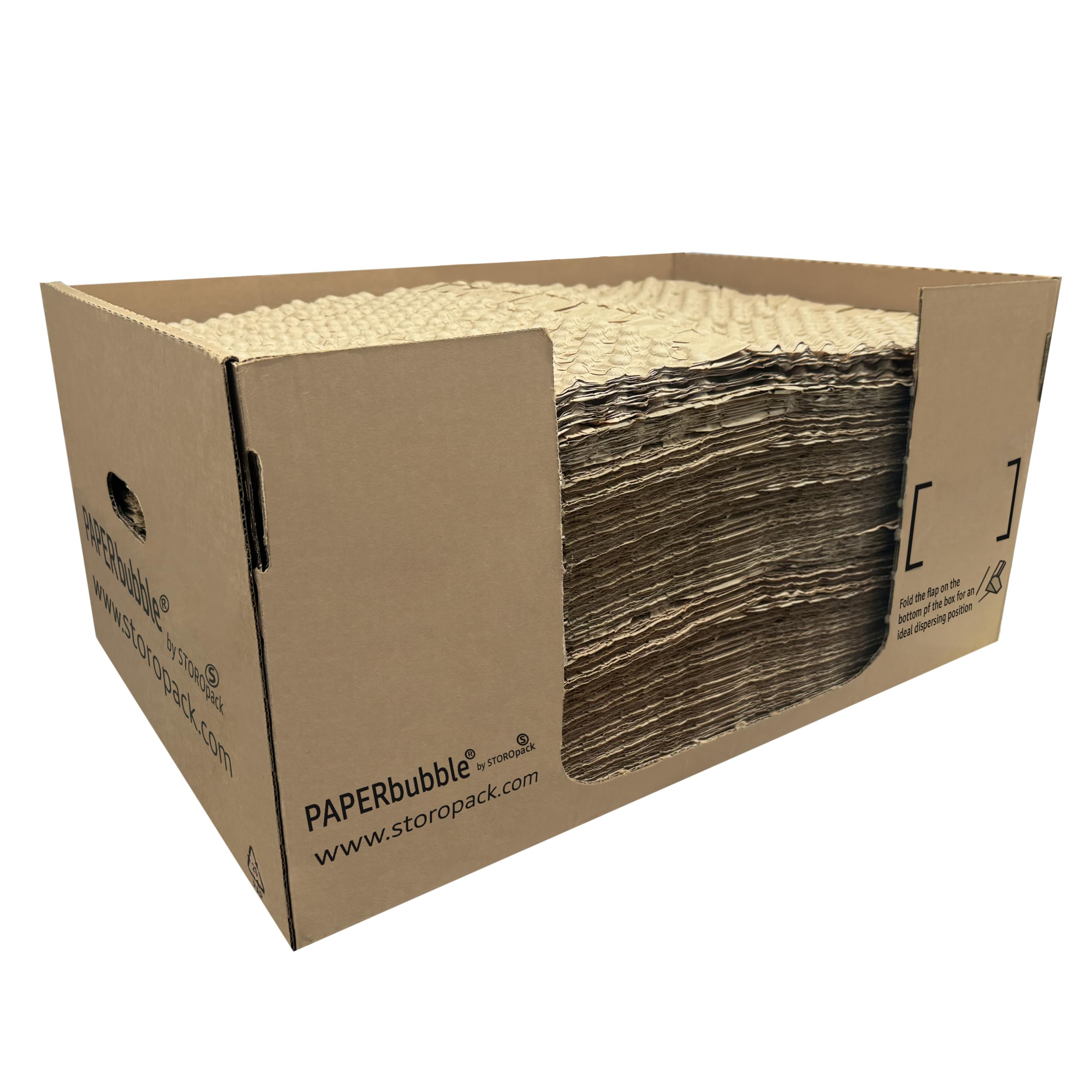 UOFFICE Bubble Paper Sheets., Pack of 9000/1 pallet, Double Sheets/23