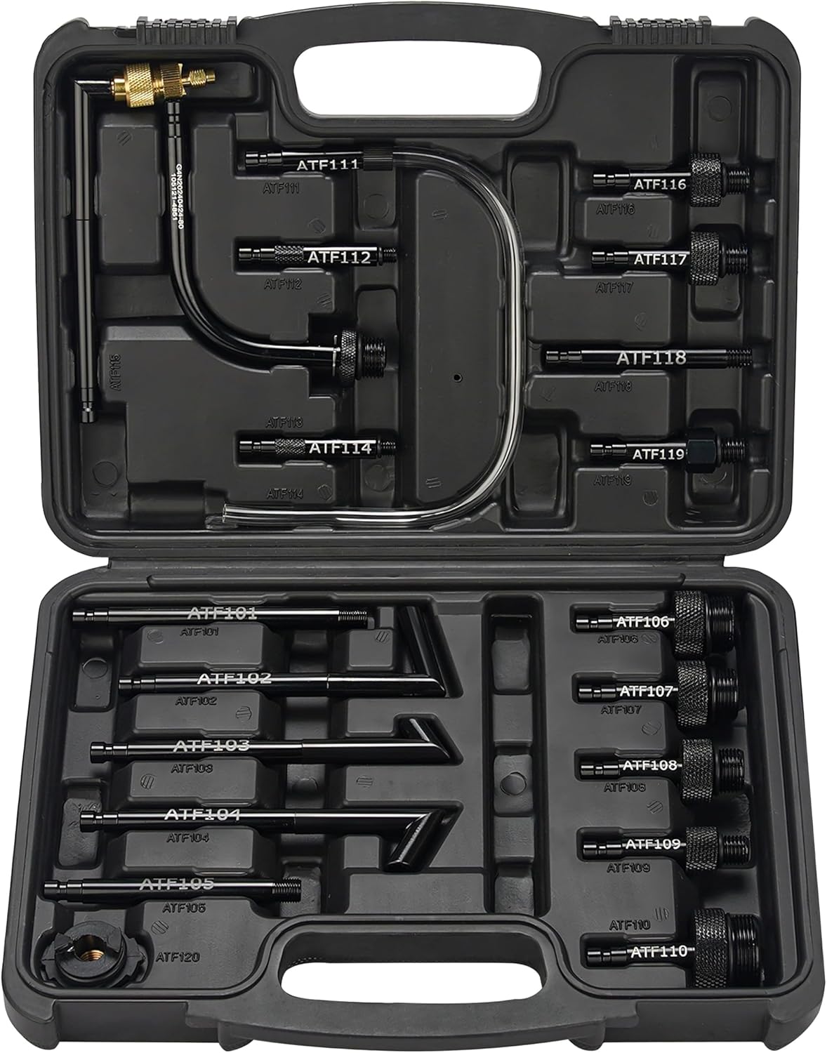 Handor 20pcs ATF Adapters Automatic Transmission Fluid Filling Adapter Transmission Fluid Oil Refilling Connector Tool Kit Oil Filler Replacement Tool