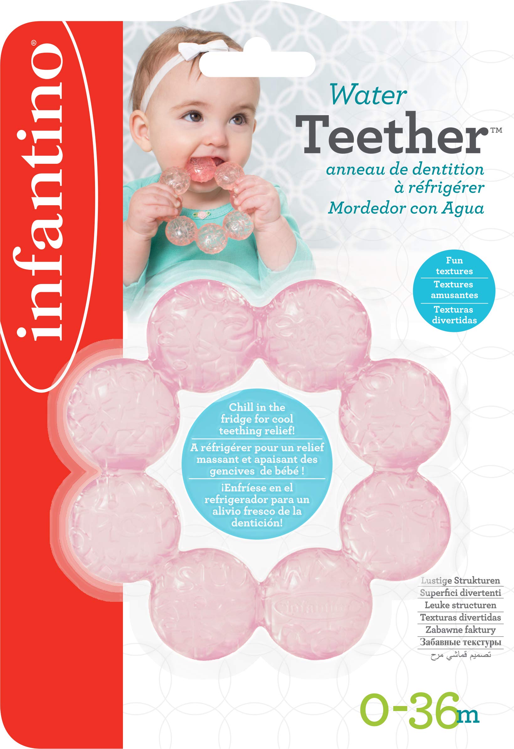 Infantino - Water Teether - Grape Fruit, Large