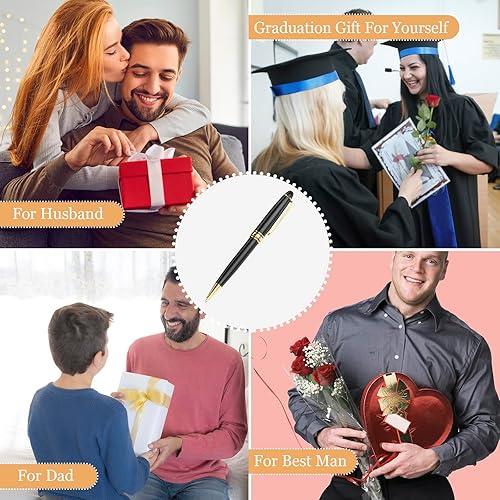 Miniatura 3 de Bolígrafo cruzado personalizado, bolígrafo de lujo, bolígrafos personalizados de lujo, juegos de regalo para hombres y mujeres, bonitos bolígrafos