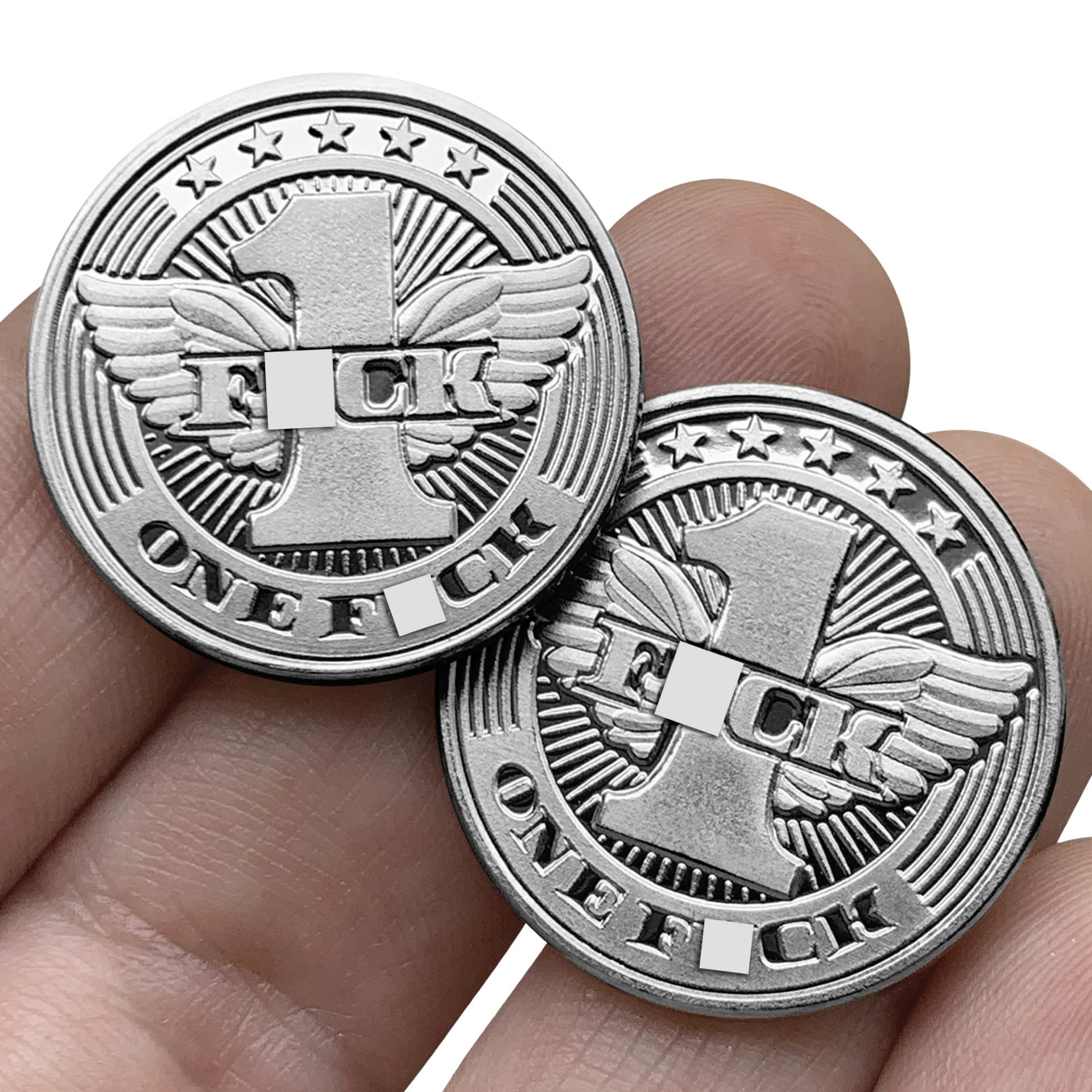 4個の面白いコイン.4 PCS Funny coins A. Amazon.com: ZFG Inc. Zero F's Given Giftable Novelty Joke
