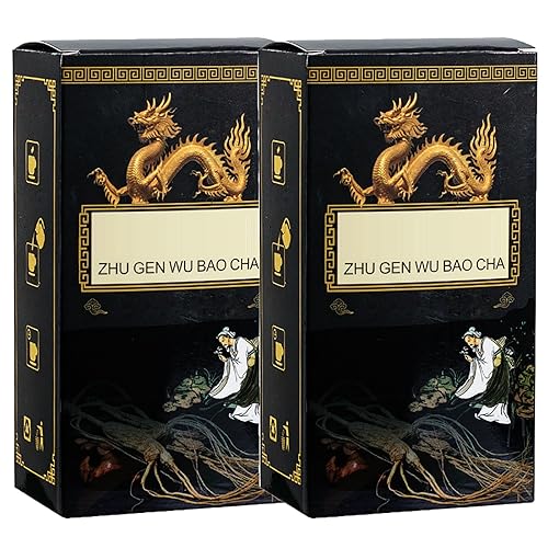 Miniatura 8 de Ginseng Five Treasures Tea - Té de riñón, Zhu Gen Wu Bao Cha, té de riñón de cinco tesoros de ginseng, té de riñón esencial para hombres, té