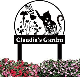 18 Wall Decor Ideas to Personalize Your Home Interior 51 Personalized Garden Signs with Stake, Custom Cat Garden Signs Metal for ...