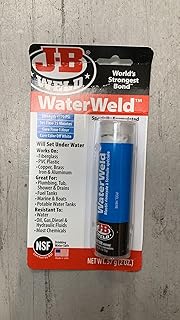 J-B Weld 8277 WaterWeld Underwater Epoxy Putty - 2 oz by J-B Weld