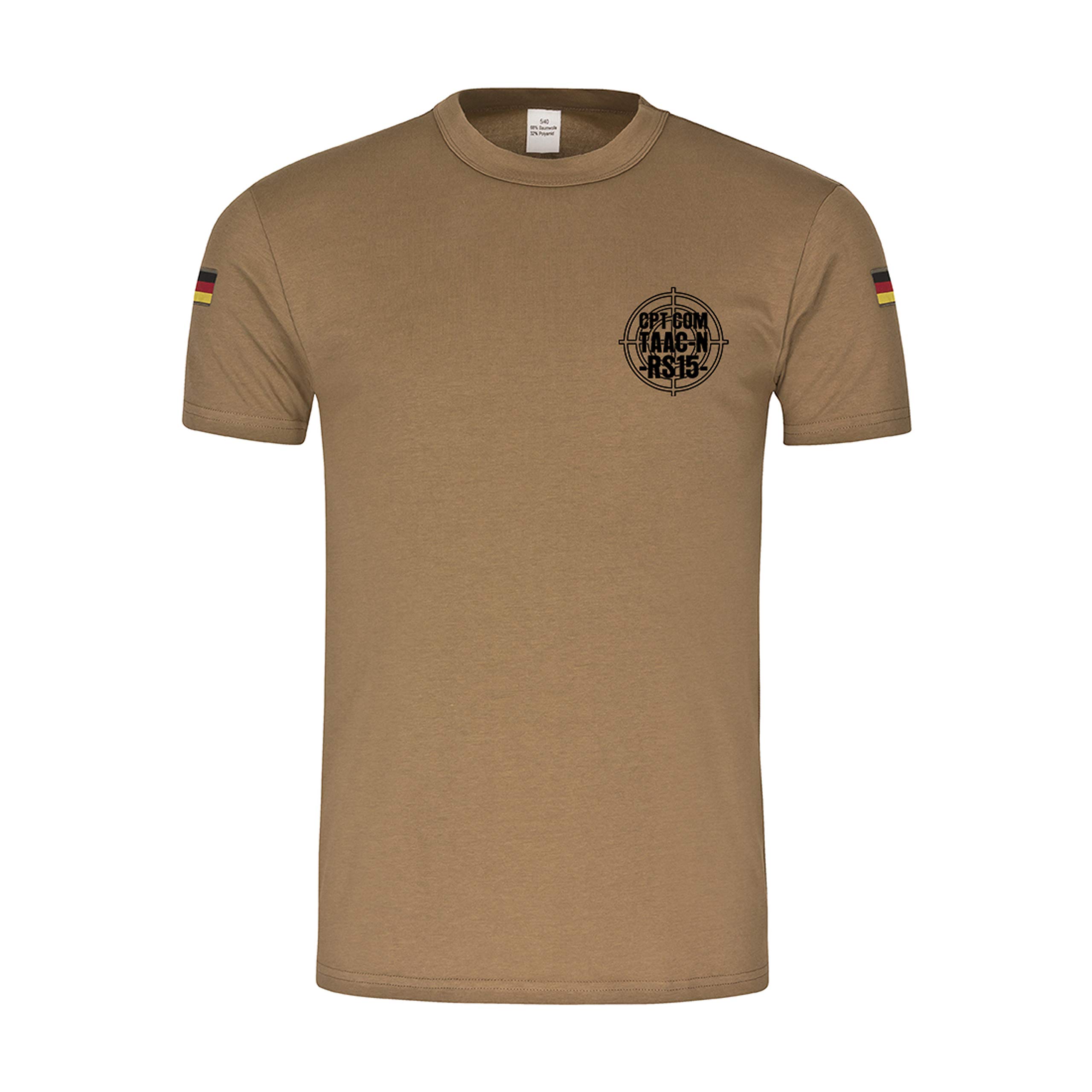 Bodyguard T-shirt pour homme Bw Tropen Close Protection Team #32302 en coton kaki