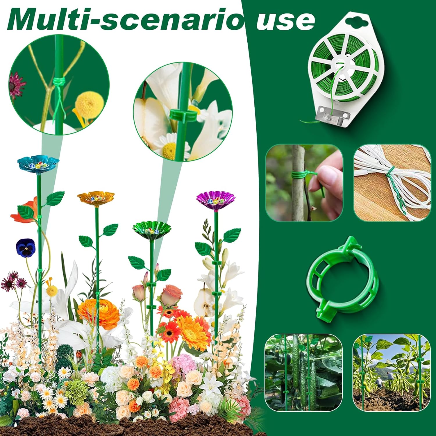 8-Pack Bee Watering Station: Rust-Resistant Metal Bee Feeders for Outdoors, Bee Waterers with Floral Design Butterfly & Bee Bath, and Bee Watering Station for Garden. Suitable for Yard Decorations