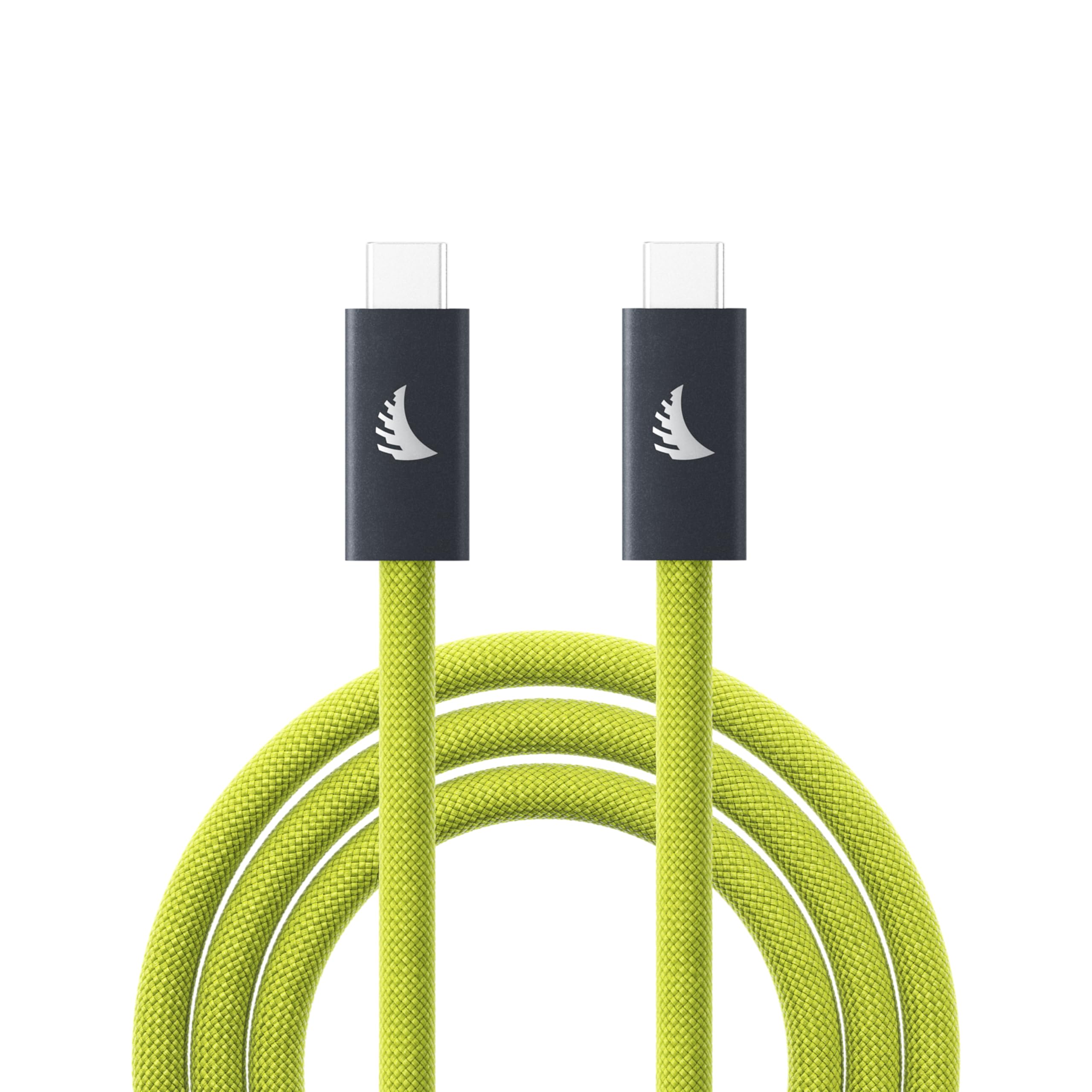 Angelbird USB-C 3.2 Solid Flex™ Tether Cable Lime - 4,5 m - Full-Featured - für bis zu 20 Gb/s Datentransfer, Schnellladen und hochauflösende Videoausgabe