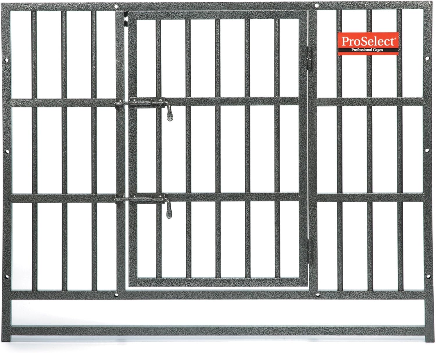 ProSelect Replacement Door Frames - Durable Steel Door Frames for ProSelect Modular Kennel Cages - Medium, Silver