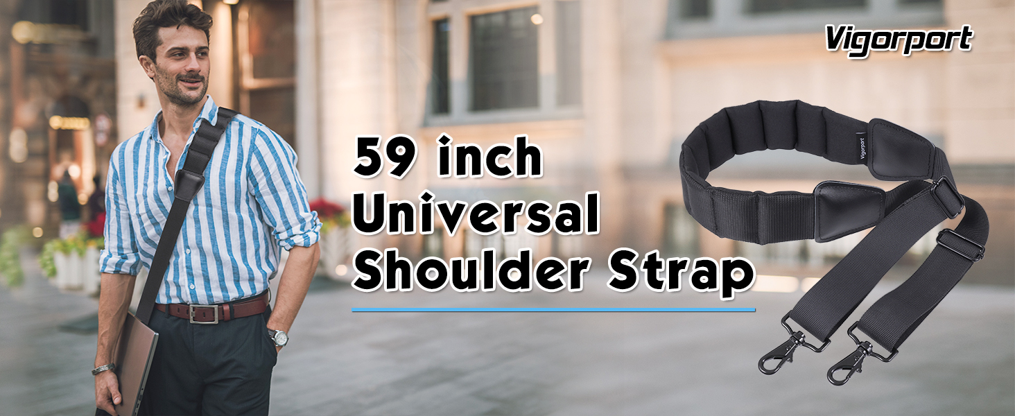 Amazon.com | Vigorport Shoulder Strap, 59” Fixed Cushion Pad
