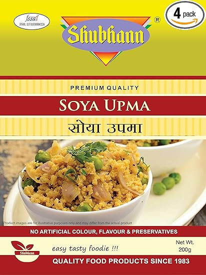 Shubhann SOYA Upama Mix 200g Pack of 4
