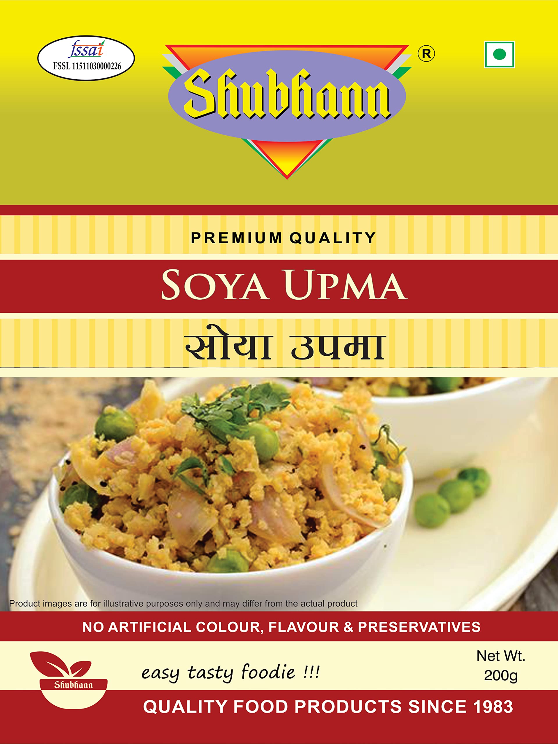 Shubhann SOYA Upama Mix 200g Pack of 4-picture-25