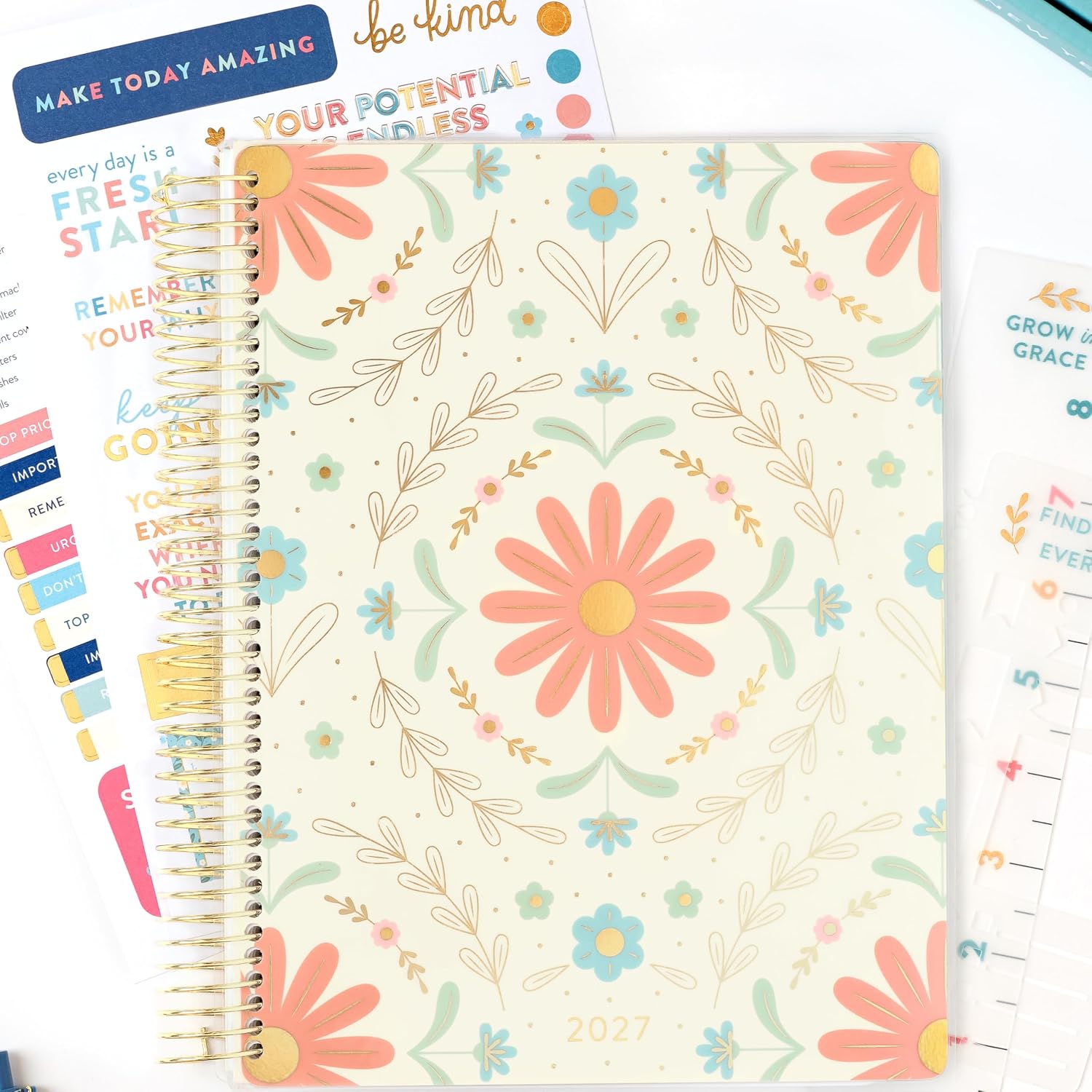 ClassTrack 12-Month Teacher Planner with Checklists