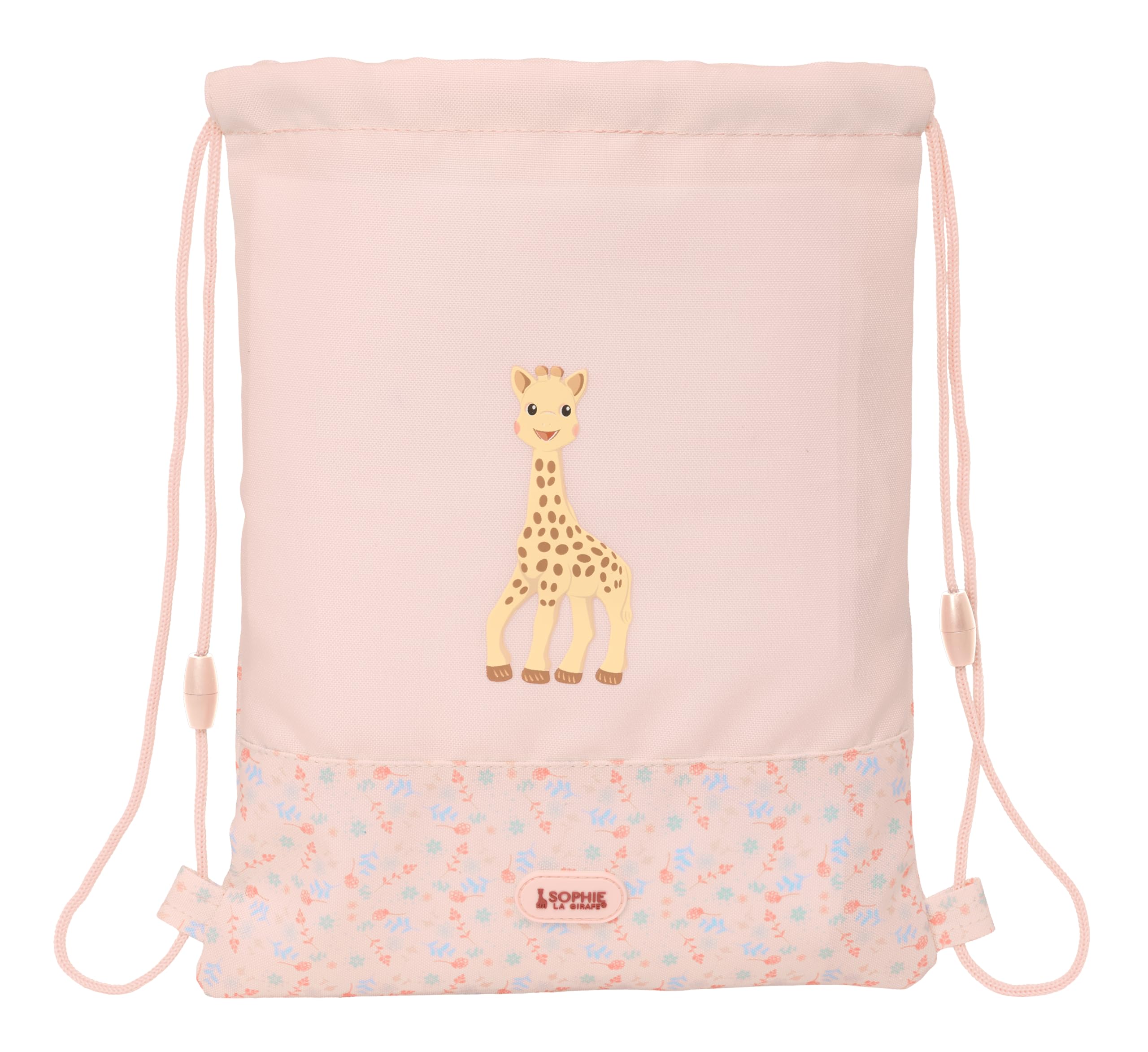 Safta SOPHIE LA GIRAFE JOY – Junior Flat Bag Backpack, Easy Cleaning, Backpack, Ideal for Children of Different Ages, Comfortable and Versatile, Quality and Resistance, 26 x 1 x 34 cm
