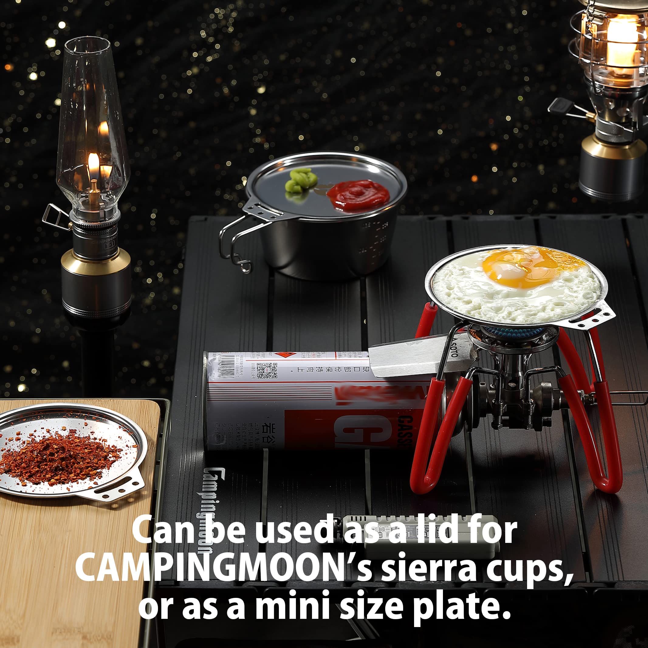 Amazon.com: Stainless Steel 304 Plate Lid for Sierra Cup φ12cm S
