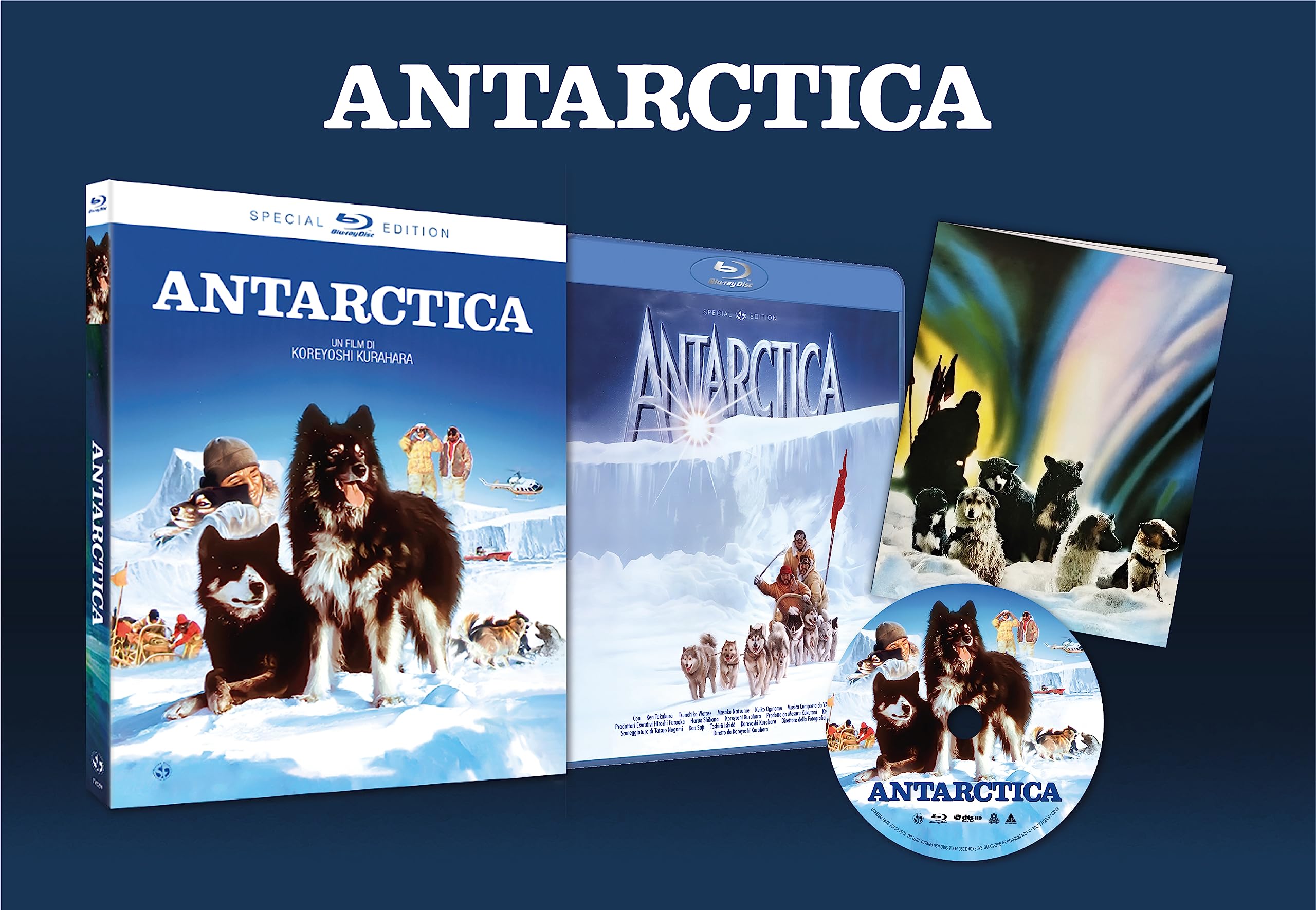 【中古】「非常に良い」Antarctica: A Year on Ice [Blu-ray] [Import] Antarctica (Special Edition): Amazon.it: Eiji Okada,Vangelis