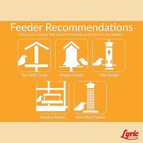 Miniatura 5 de Lyric Chickadee - Mezcla de alimentos prémium para pájaros silvestres, girasol y nueces, bolsa de 4 libras