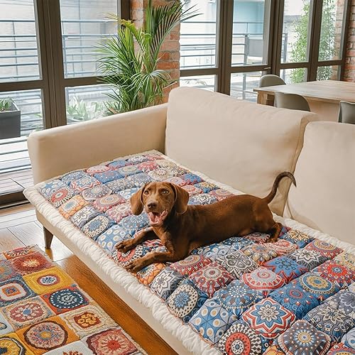 Miniatura 1 de FUNNY FUZZY Fundas de sofá para mascotas, fundas de sofá para perros, fundas protectoras lavables para perros, fundas de sofá para perros, hechas a