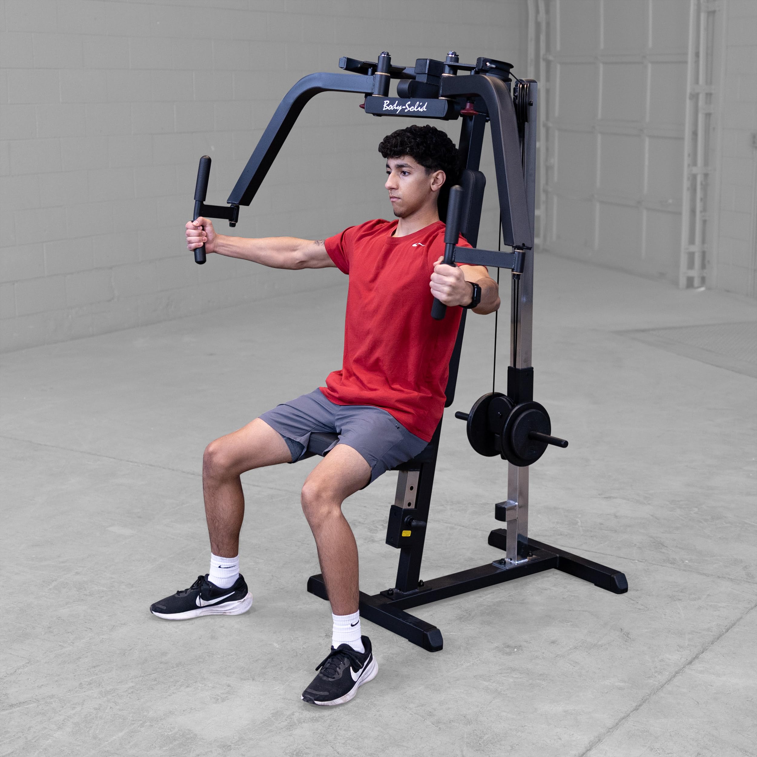 Amazon | Body-Solid (GPM65B) デュアル機能 PEC マシン - プレート