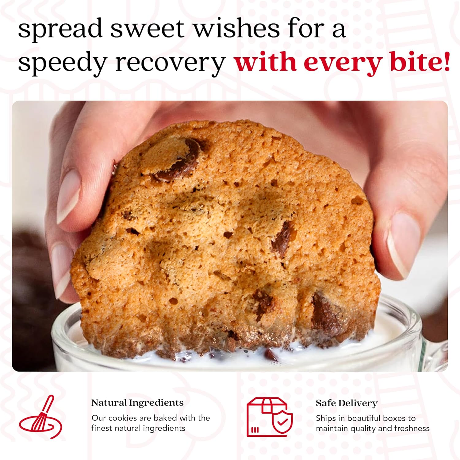 David’s Cookies Get Well Soon Cookie Gift Basket - Gourmet Thin Crispy, Butter Pecan Meltaways, and Choco Chip & Pure Butter Shortbread Cookies - Deliciously Flavored Cookie Shelf Stable Food Crate