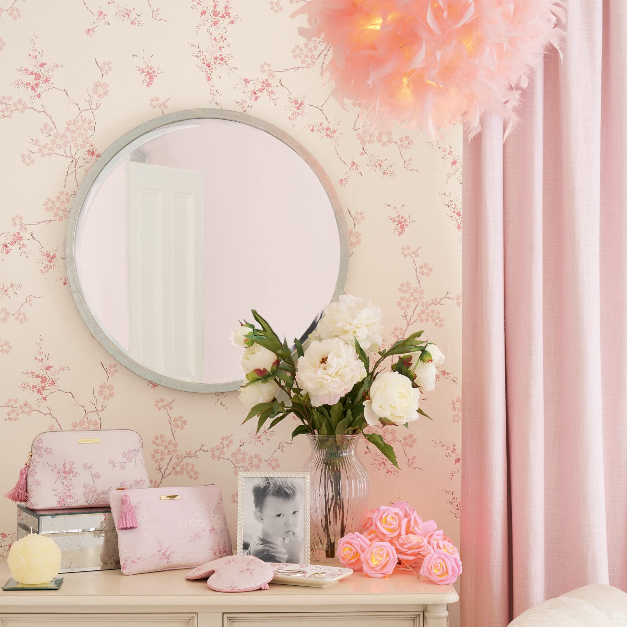Laura Ashley Papier peint à blush oriental Blossom