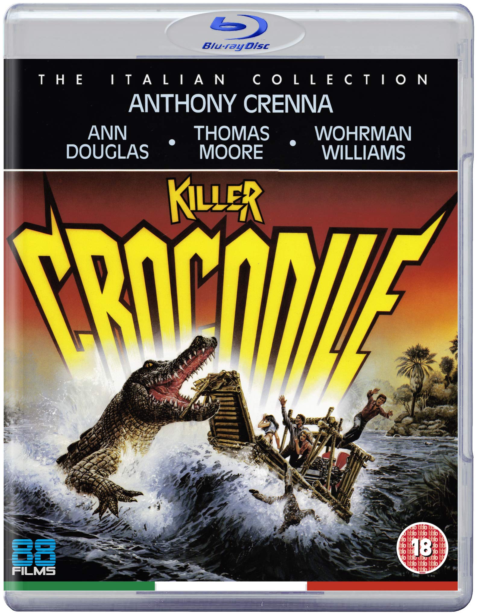 Killer Crocodile [18] Blu-ray - 88 Films Italian Collection