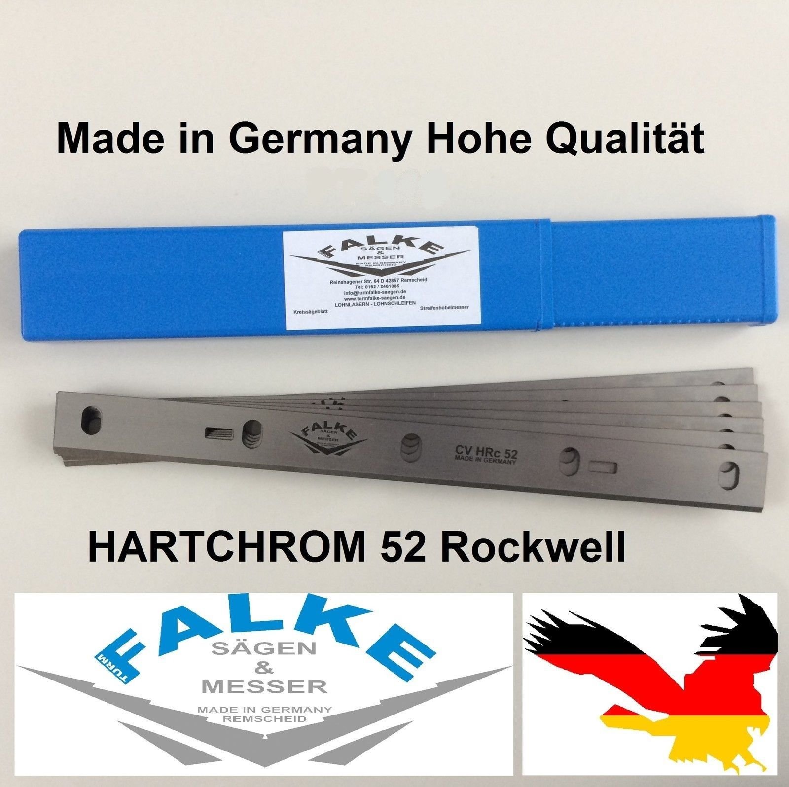 6 sztuk Scheppach HMS 1070 strug grubościowy 254 mm nóż do strugania