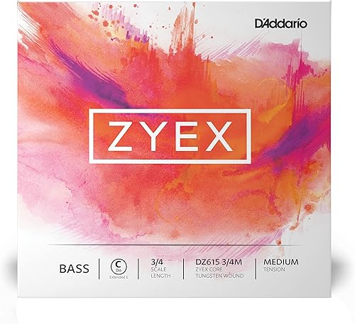Miniatura 10 de DAddario Zyex - Juego de cuerdas de graves escala 34 tensión ligera